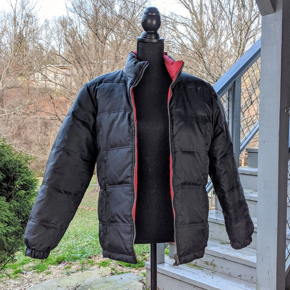 REVERSIBLE NY & Co Puffer Jacket